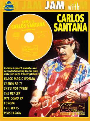 SANTANA - JAM WITH (TABLATURA) (+CD) -