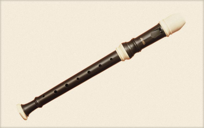FLAUTA  SOPRANO - AULOS / 102-N / PLASTICO