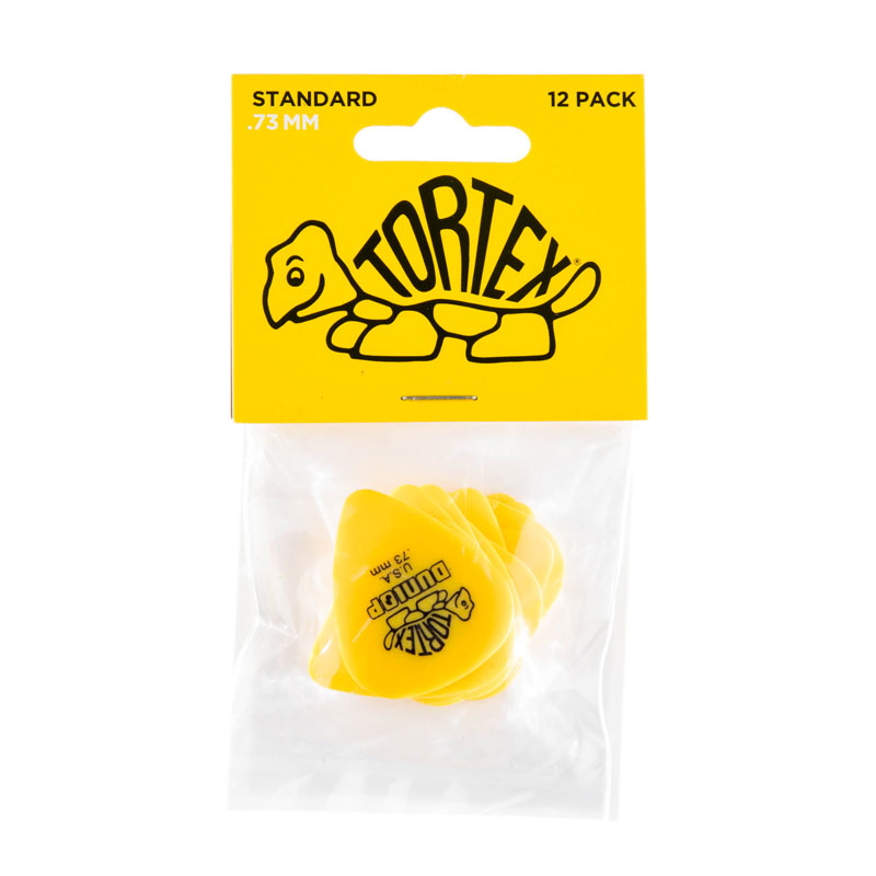PUA DUNLOP - TORTEX 0.73 AMARILLOS