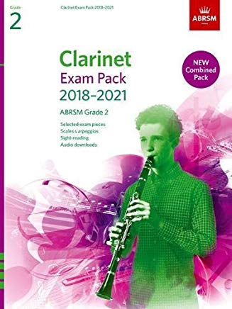 ABRSM - CLARINET EXAM PACK 2018 2021 GRADE 2