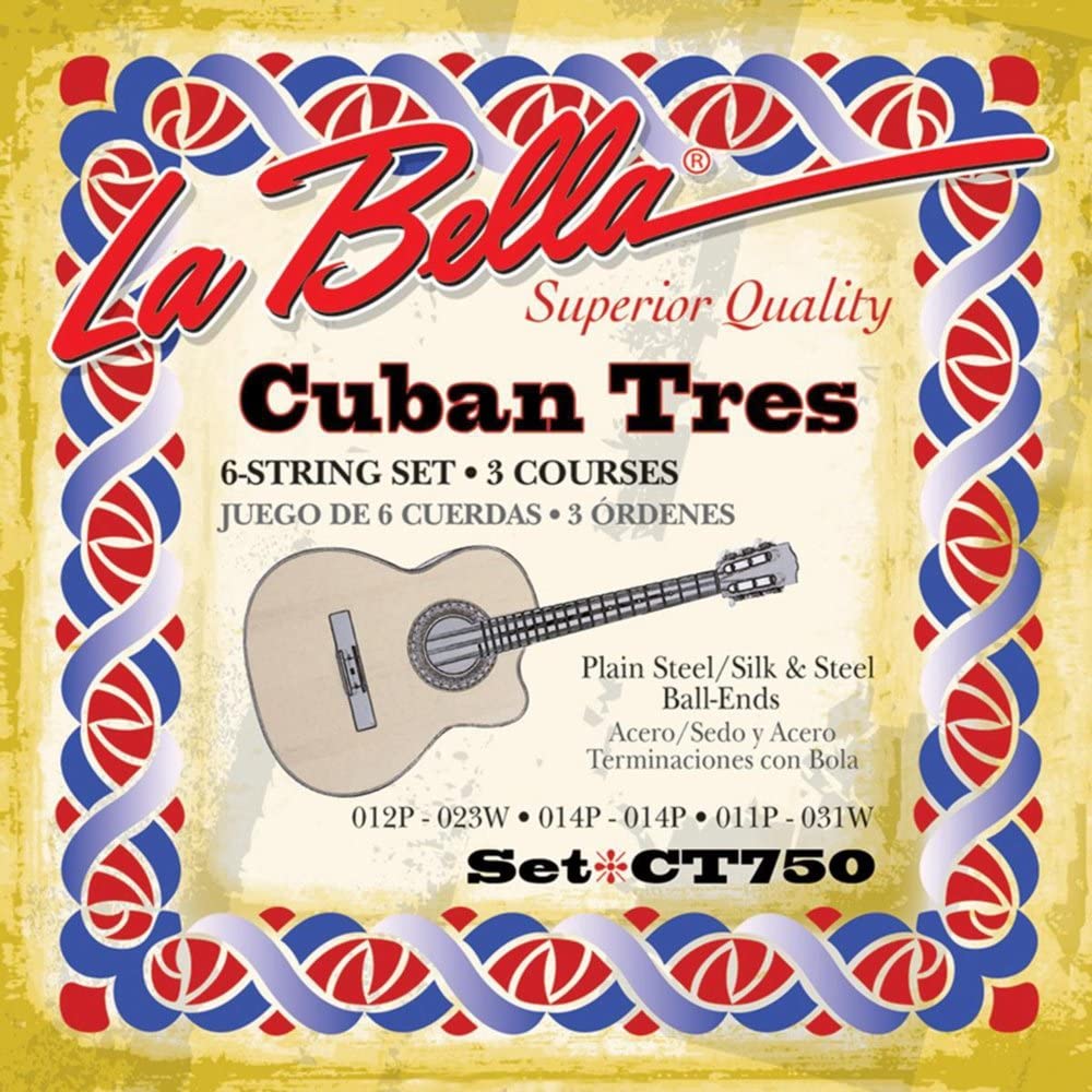 CUERDA TRES CUBANO - LA BELLA CT750