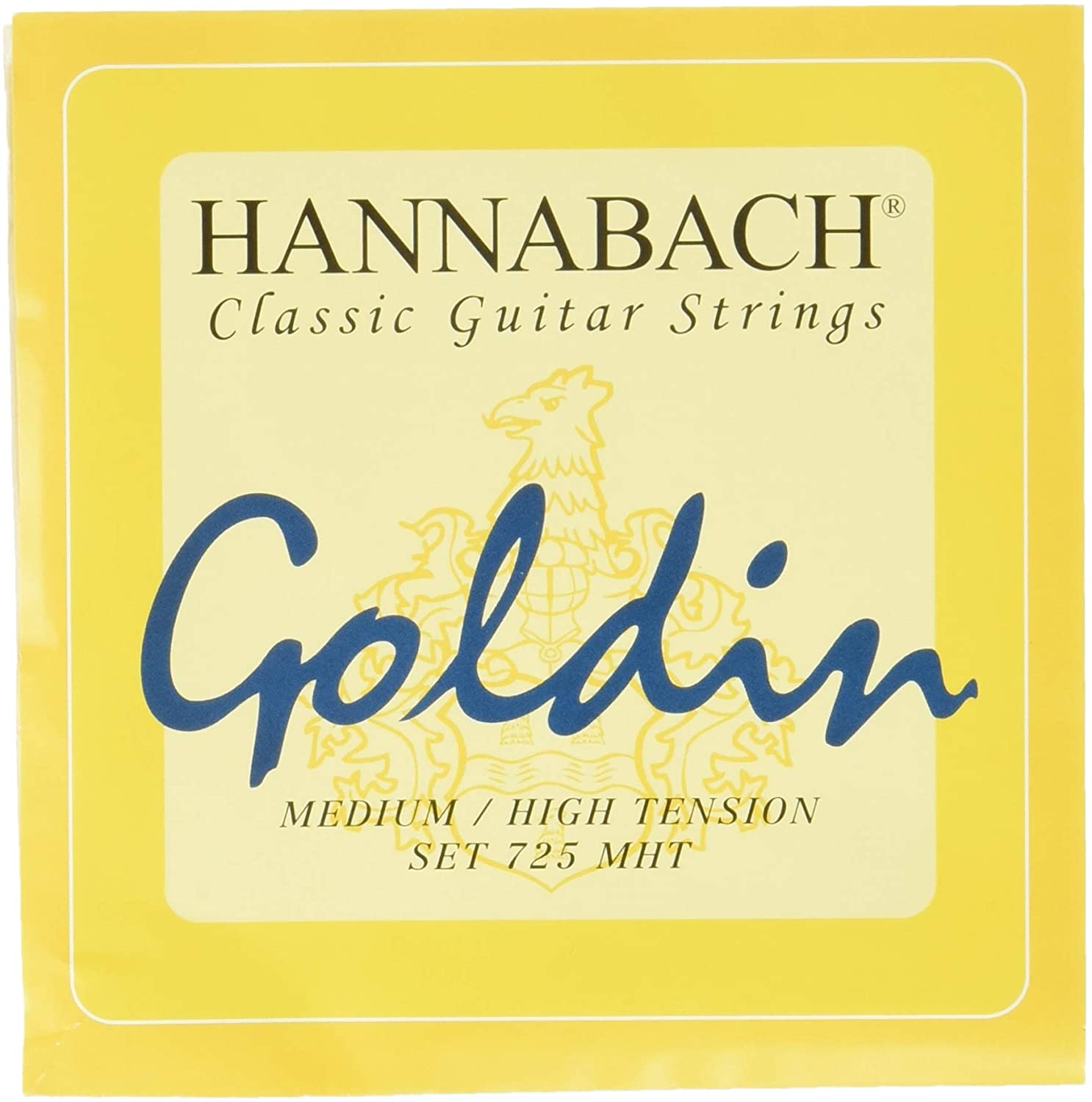 CUERDA GUITARRA CLASICA - HANNABACH 725MHT GOLDIN SUPER CARBON