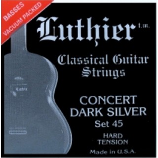 CUERDA GUITARRA - LUTHIER CONCERT SILVER DARK LU-45 HARD