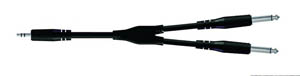 CABLE  - PROEL IN.MINJ.STM-2XJ.MM. 1.8M BULK505LU18 BK