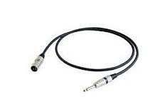 CABLE - PROEL MICR XLR M-J. MONO 10M STAGE295LU10 BK