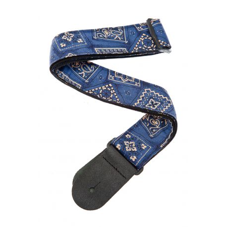 CORREA GUITARRA - PLANET WAVES BANDANA BLUE 50G03