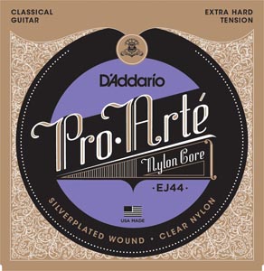 CUERDA GUITARRA CLASICA - DÁDDARIO EJ44 EXTRA HARD TENSION