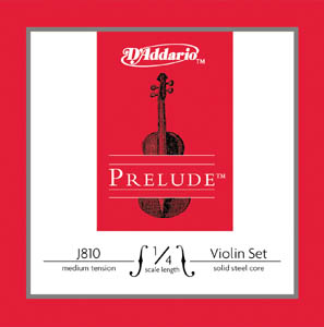 CUERDA VIOLIN - D´ADDARIO PRELUDE 1/4 J810 JGO