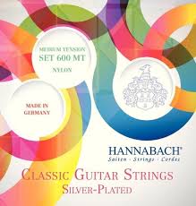 CUERDA GUITARRA - HANNABACH MEDIUM SET600MT