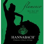 CUERDA GUITARRA  - HANNABACH FLAMENCO VERDE 827 LOW JGO