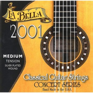 CUERDA GUITARRA - LA BELLA 2001 TENSION MEDIA JGO.