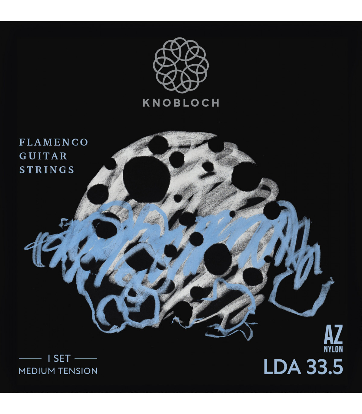 CUERDA GUITARRA FLAMENCA - KNOBLOCH LUNA DS AZ MEDIUM TENSION LDA 33.5