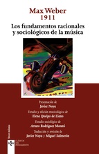 WEBER M. - LOS FUNDAMENTOS RACIONALES Y SOCIOLOGICOS DE LA MUSICA