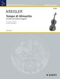 KREISLER F. - TEMPO DI MINUETO