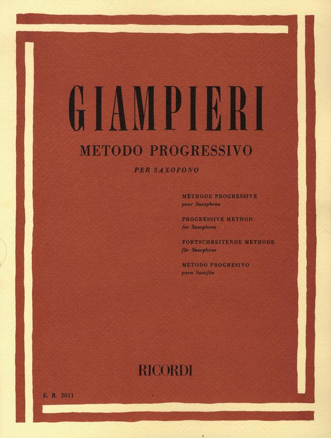 GIAMPIERI A. - METODO PROGRESIVO DE SAXO -