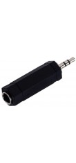 ADAPTADOR - JACK STEREO 1/4" HEMBRA-MINIJACK STEREO 3,5 MM