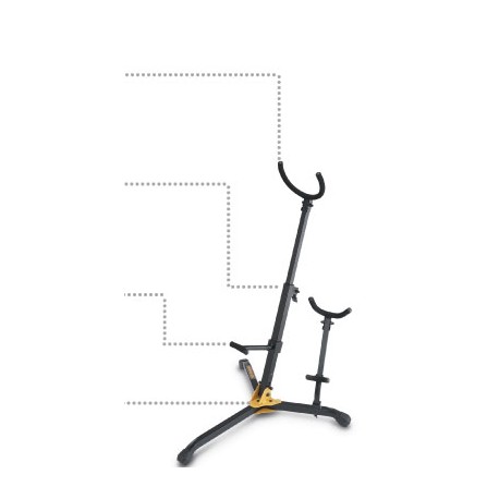 SOPORTE SAXO BARITONO Y ALTO - HERCULES