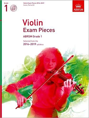 ABRSM - VIOLIN EXAM PIECES G.1 2016-2019 SC+CD