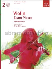 ABRSM - VIOLIN EXAM PIECES G.2 2016-2019 +CD