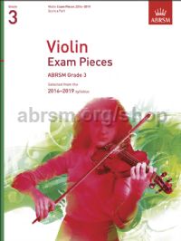 ABRSM - VIOLIN EXAM PIECES G.3 2016-2019 SC+P