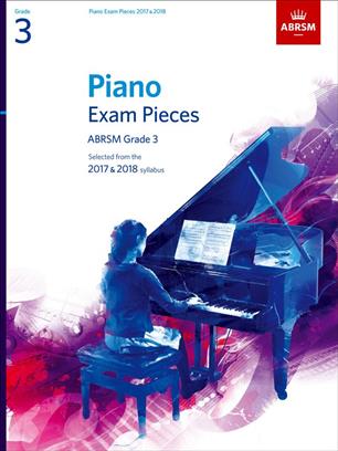 Selected Piano Exam Pieces 2017 & 2018, Grade 3 (Book)