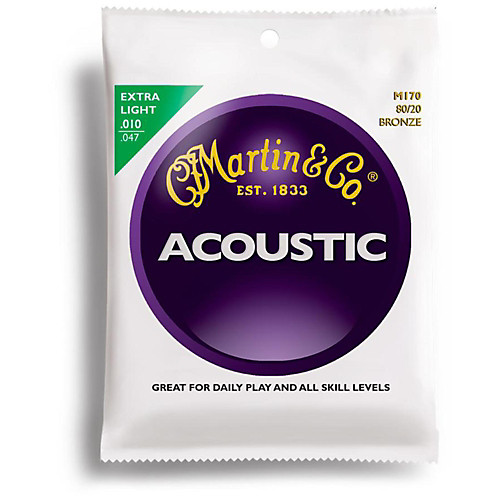 CUERDA GUITARRA ACUSTICA.- MARTIN BRONCE M-170 XLT (10-47) JGO.