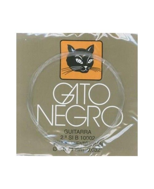 CUERDA GUITARRA - GATO NEGRO 10002 2ª