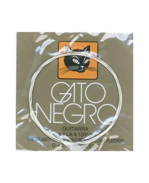 CUERDA GUITARRA - GATO NEGRO 10005 5ª