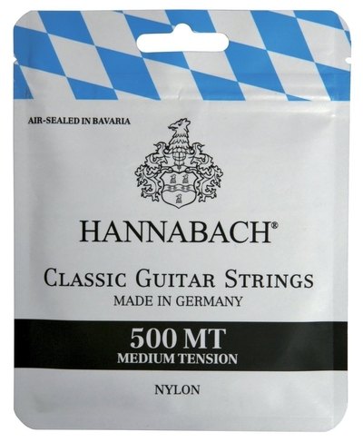 CUERDA GUITARRA - HANNABACH 500 TENSION ALTA  JGO