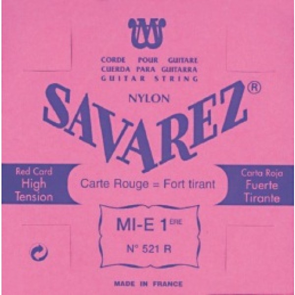 CUERDA GUITARRA - SAVAREZ CARTA R.521R 1ª
