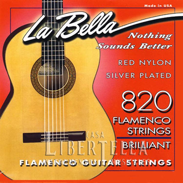 CUERDA GUITARRA/LA BELLA 820 FLAMENCO JGO.