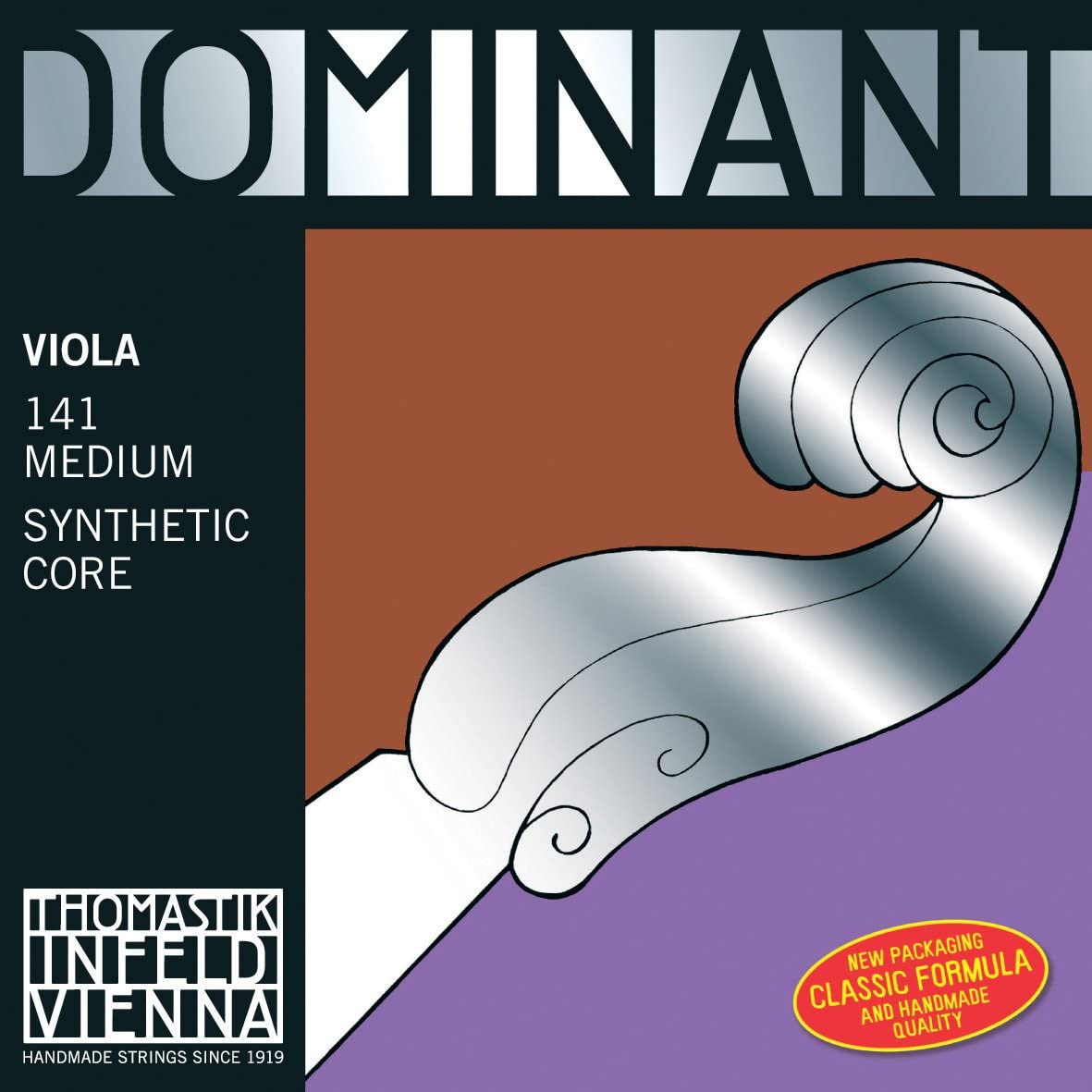 CUERDA VIOLA - THOMASTIK DOMINANT 137 2ª RE MEDIUM 4/4