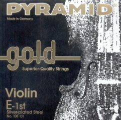 CUERDA VIOLIN - PYRAMID GOLD 1ª E-MI 108.101
