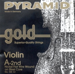 CUERDA VIOLIN - PYRAMID GOLD 2ª LA 108.102