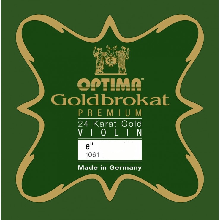 CUERDA VIOLIN - OPTIMA GOLDBROCAT PREMIUN 1º MI-E - ORO LAZO