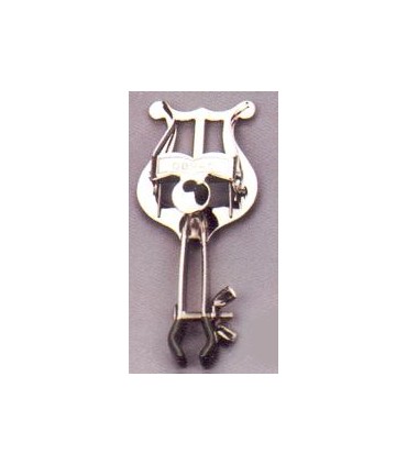 ATRIL TROMPETA CON PINZA OBRAC 1216 NIQUELADO