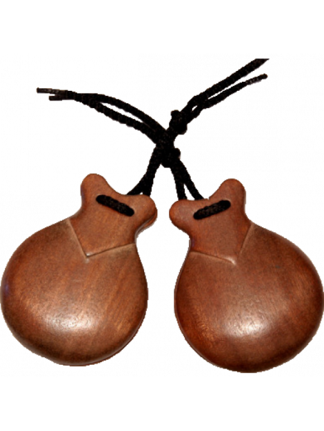 CASTAÑUELAS - JALE PULIDA CAOBA Nº 8 SEMI-PROFESIONAL