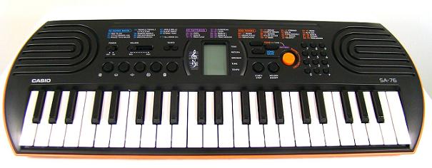 TECLADO MEDIANO - CASIO SA-76/77