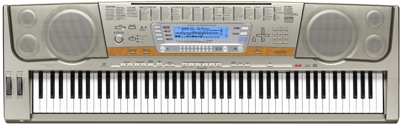 TECLADO ESTANDAR CASIO-WK - 8000