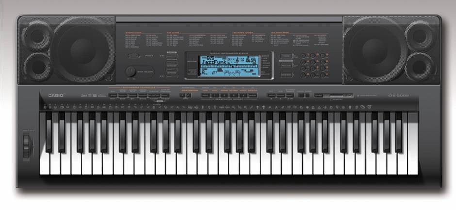 TECLADO ESTANDAR CASIO-CTK-5000