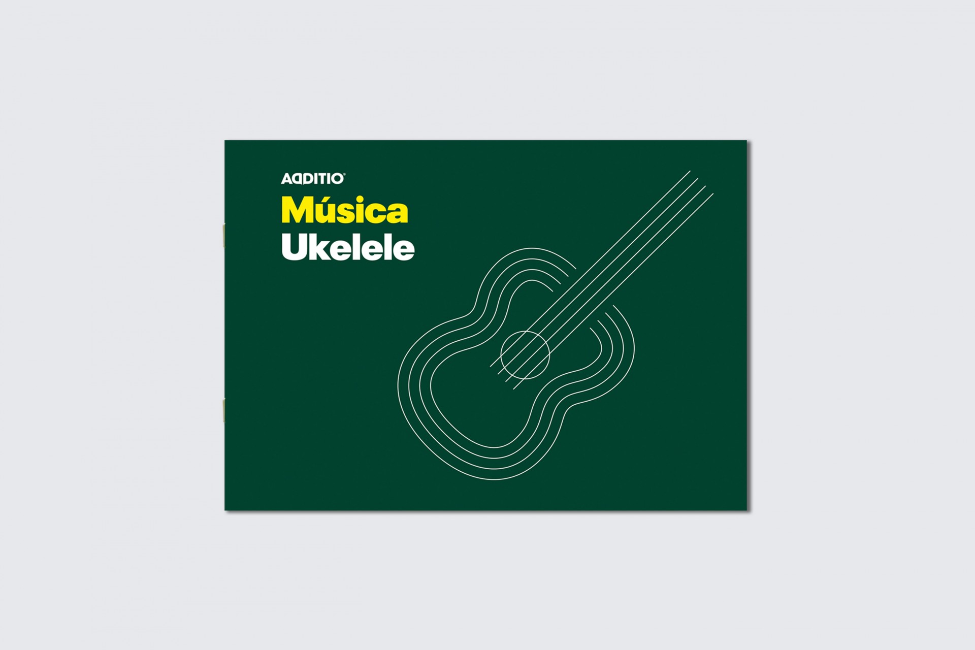 BLOCK  ADDITIO MUSICA UKELELE ( 4 PENTAGRAMAS 4 mm Y VADEMECUM DE ACORDES