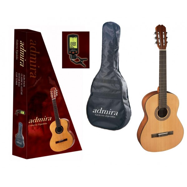 GUITARRA - (PACK) CLASICA ALBA  3/4