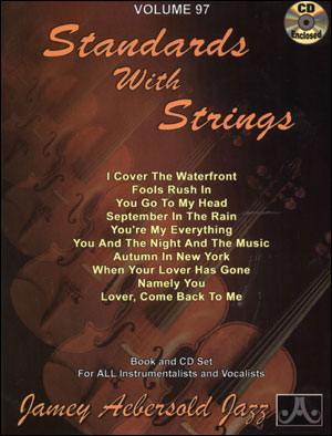 AEBERSOLD J. - STANDARS WITH STRING +CD V.97