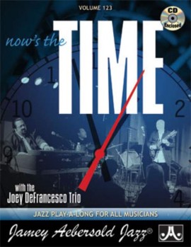 AEBERSOLD. - NOW´S THE TIME +CD JAZZ PLAY-ALONG V. 123