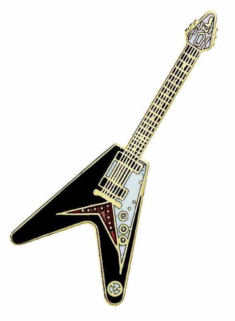 REGALO - MINI PIN GUITARRA ELECTRICA DE FLECHA