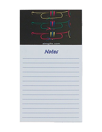 REGALO - BLOCK NOTAS TROMPETA (MAGNETICO)(15x8)