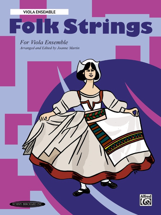 MARTIN J. - FOLK STRING FOR VIOLA ENSEMBLE