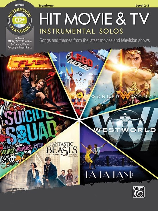 ALBUM - HIT MOVIE & TV INSTRUMENTAL SOLOS - TROMBON +CD