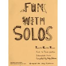 AVSHARIAN E. - FUN WITH SOLOS - VIOLIN