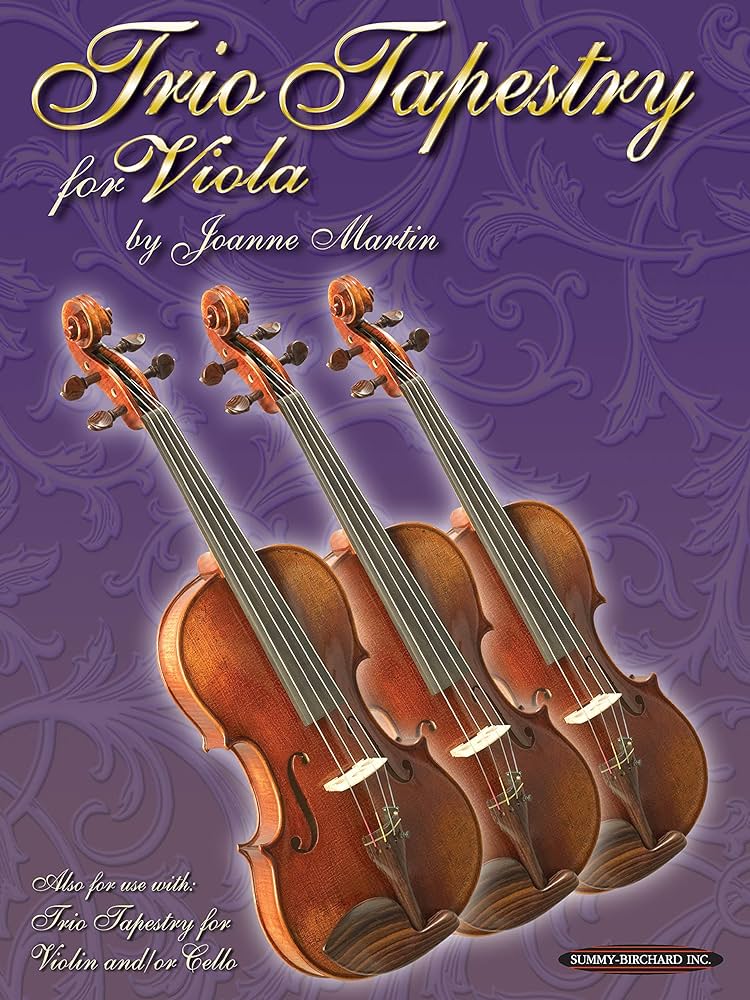 MARTIN J. - TRIO TAPESTRY PARA VIOLA O CHELO